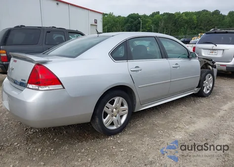 2011 Chevrolet Impala Lt из США, поврежденный, VIN 2G1WG5EK2B1114756